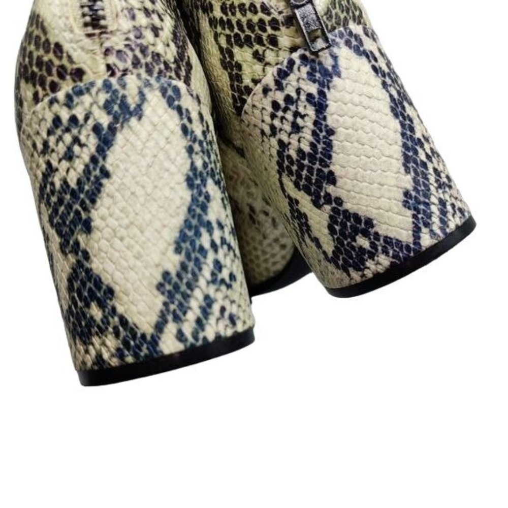 Steve Madden Jillian Python Snake Print Go-Go Boo… - image 4